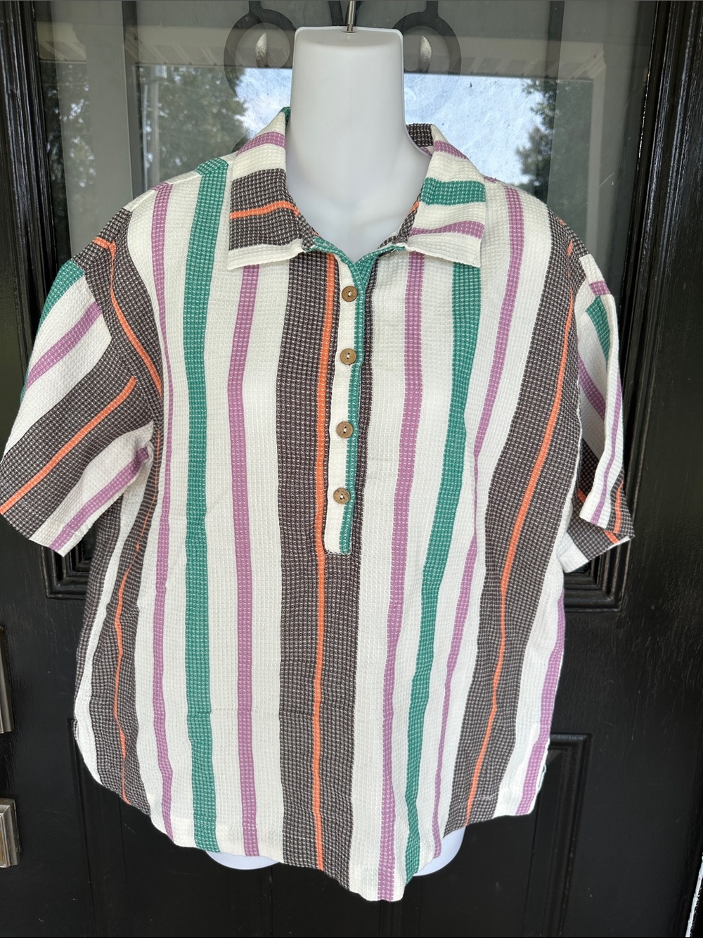 NWT Free People Striped Shirt
